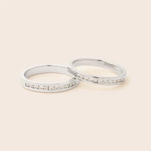 Matching Silver Couple Ring