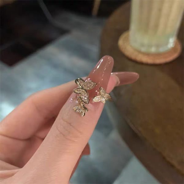 Tiny Butterfly Ring