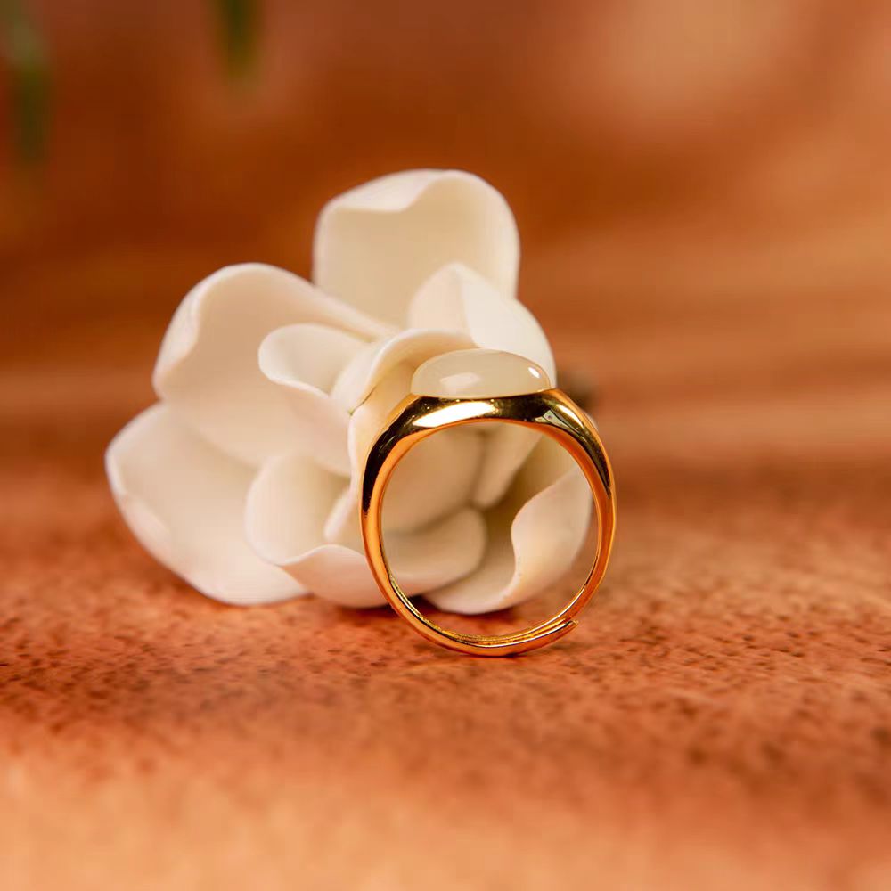 Vintage Mallard Cat's Eye Ring - Image 3