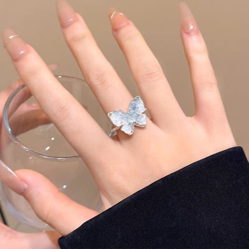 Crystal Raw Stone Ring - Image 2