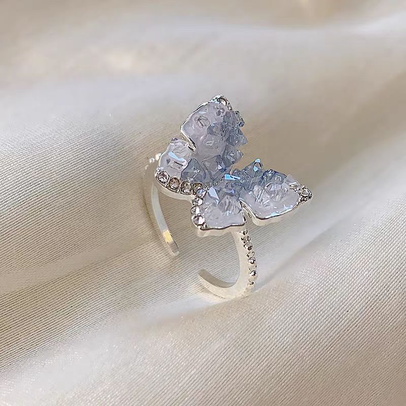 Crystal Raw Stone Ring - Image 5