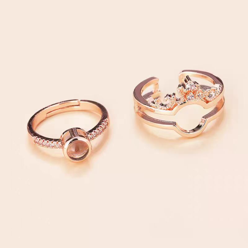 2-in-1 Sterling Silver Crown Ring - Image 4